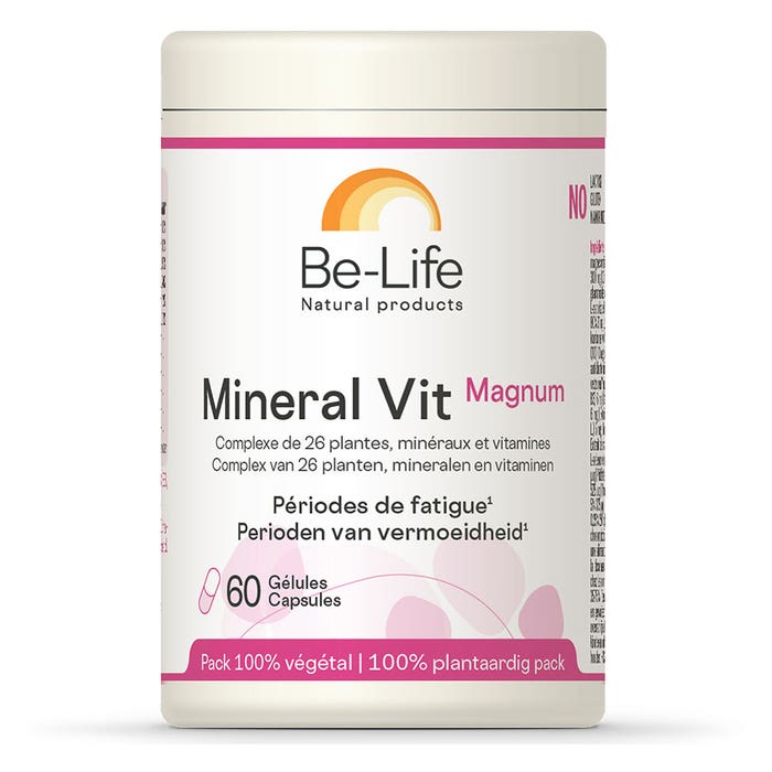 Be-Life Mineral Vit Magnum 60 cápsulas