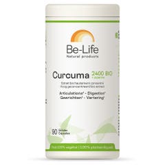 Be-Life Curcuma + Piperina Bio 2400mg 90 gélules
