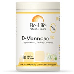 Be-Life D-Mannose 750 60 cápsulas