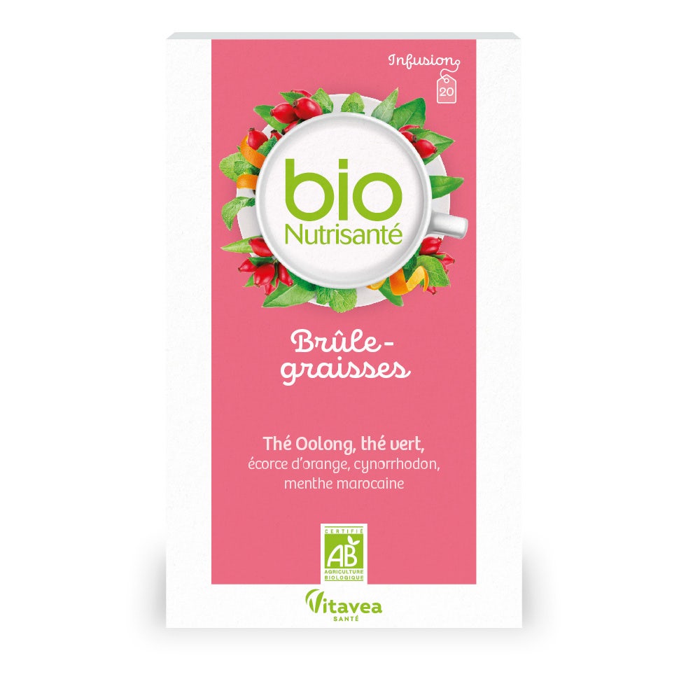 Vitavea Santé BioNutrisanté Bio infusión bienestar quemagrasa 20 bolsitas