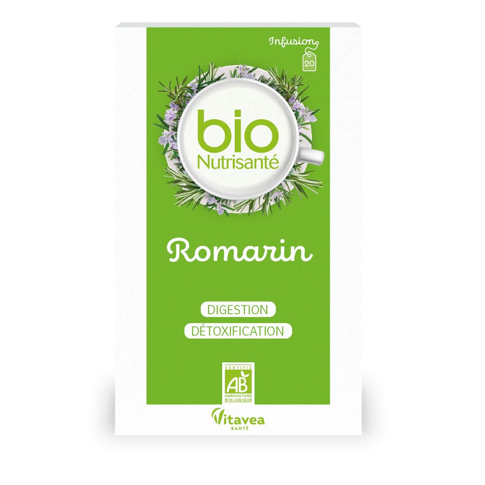 Vitavea Santé BioNutrisanté Bio Infusion Bienestar Romero 20 sachets
