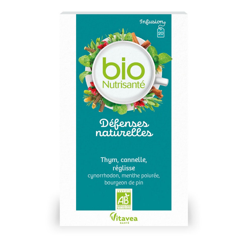 Vitavea Santé BioNutrisanté Bio Infusón Defensas Naturales 20 bolsitas