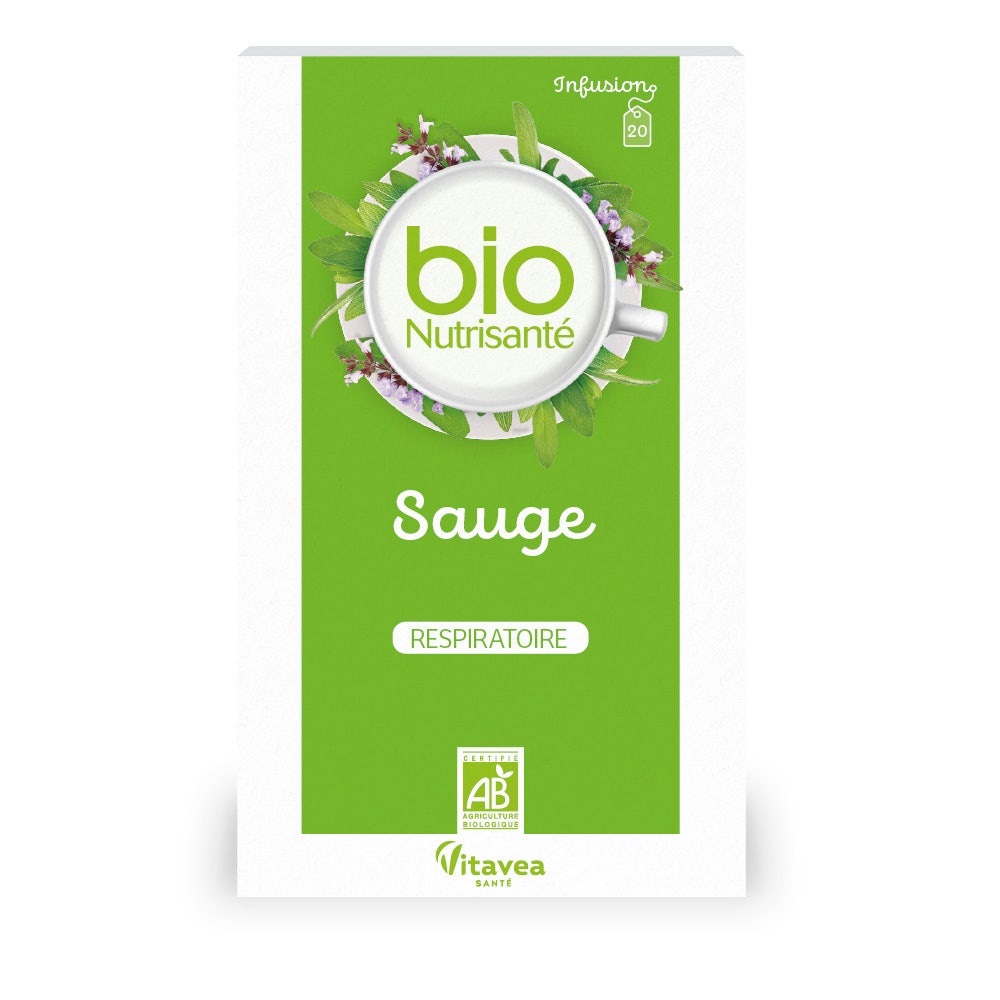 Vitavea Santé BioNutrisanté Infusión de salvia 20 sobres