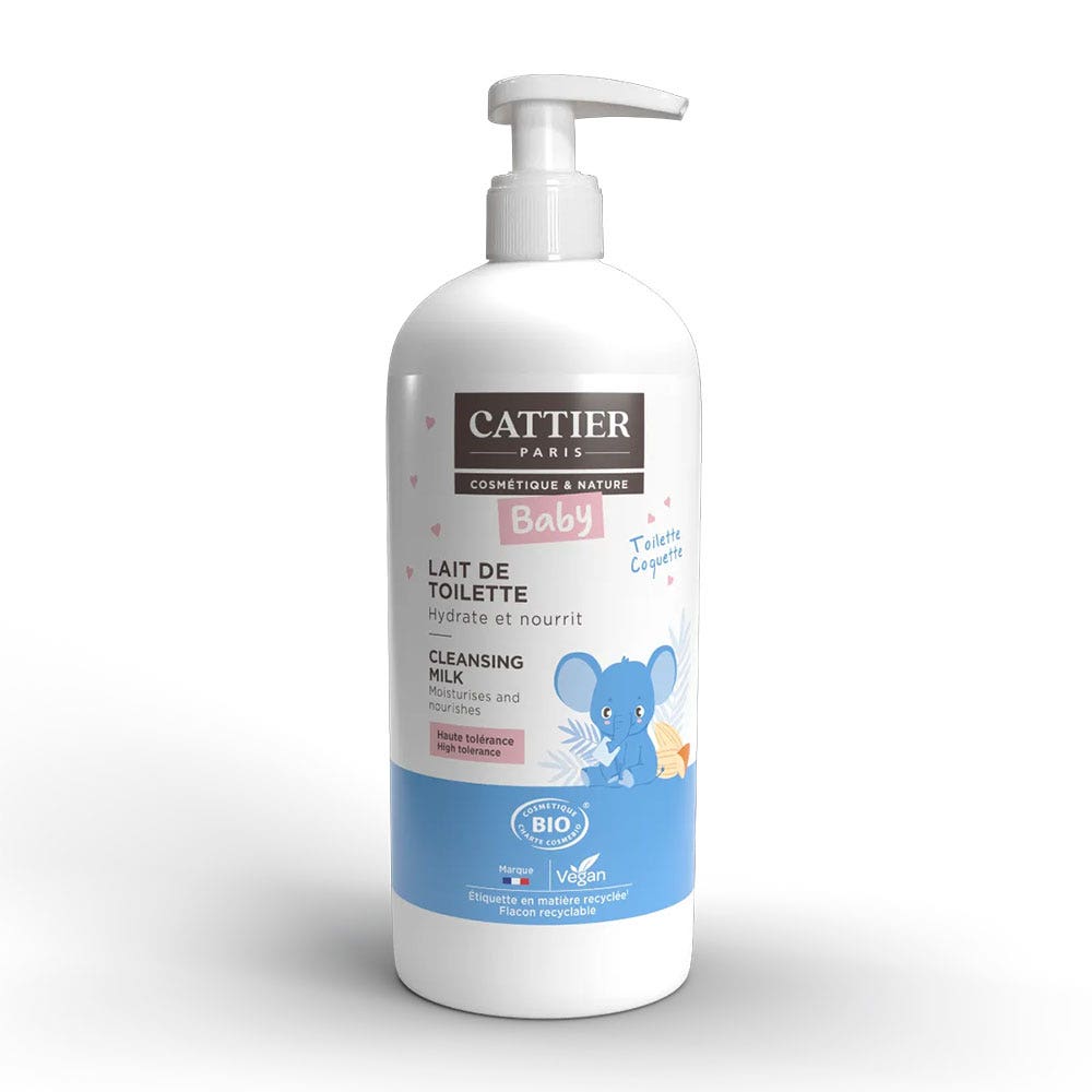 Cattier Bebé Leche Limpiadora Bio Rostro Y Cuerpo 500ml