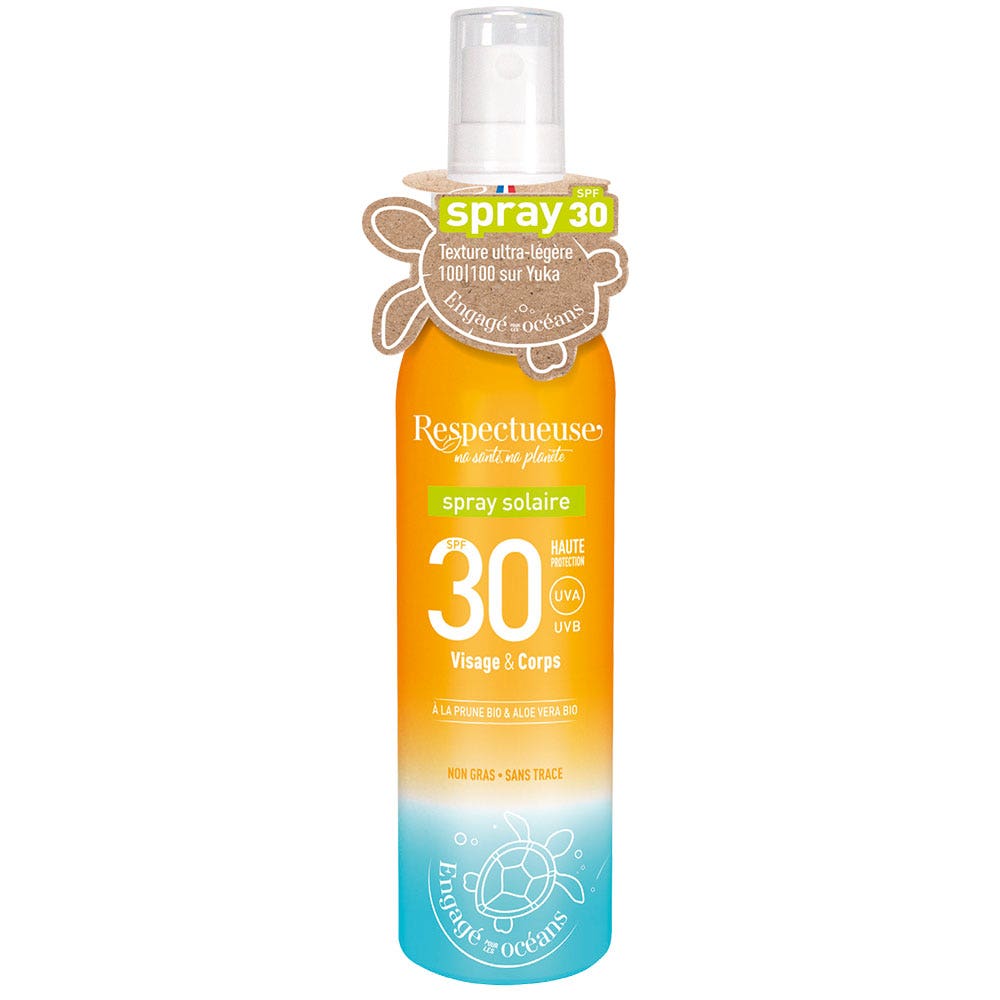 Respectueuse Spray solar SPF30 100 ml