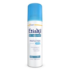 Etiaxil Etiaxil Antitranspirante 48h Aerosol Axilas Anti Manchas Blancas Y Amarillas Peaux sensibles 150 ml