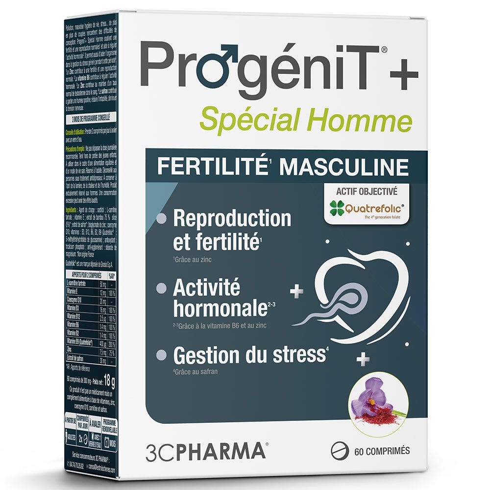 3C Pharma Progenit Hombre 60 comprimidos