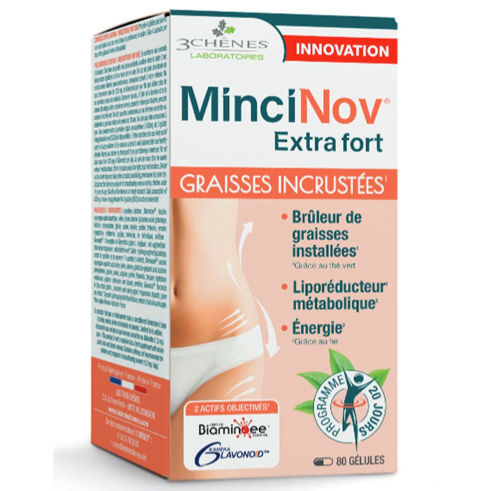 3 Chênes Mincinov Extra Fuerte 80 cápsulas