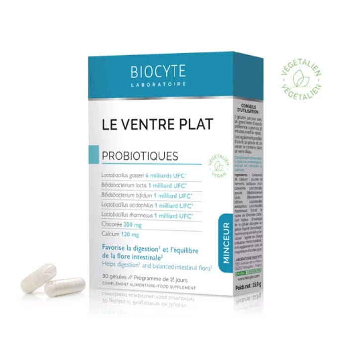 Biocyte Adelgazante Le Ventre Plat Probiotiques 30 cápsulas