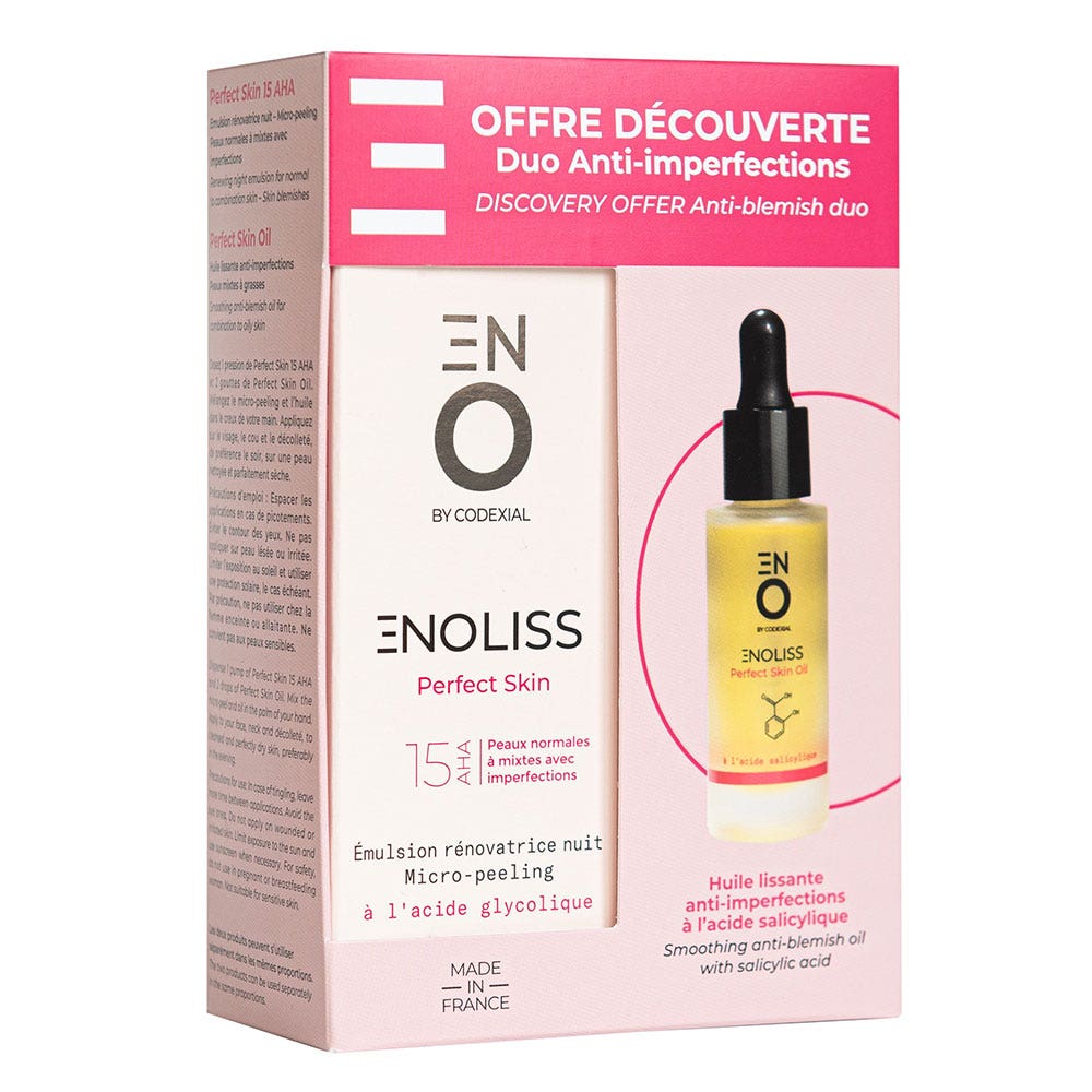 ENO Laboratoire Codexial Enoliss Perfect skin 15 AHA + Aceite