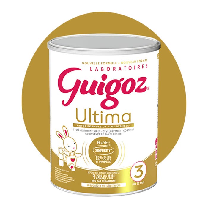 Guigoz Ultima Leche en polvo Premium 3 a partir de 12 meses 780g