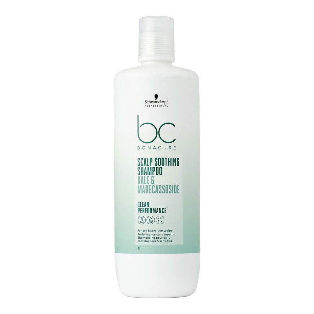 Schwarzkopf Professional BC Bonacure Champú calmante para el cuero cabelludo Cuero cabelludo seco y sensible 1L