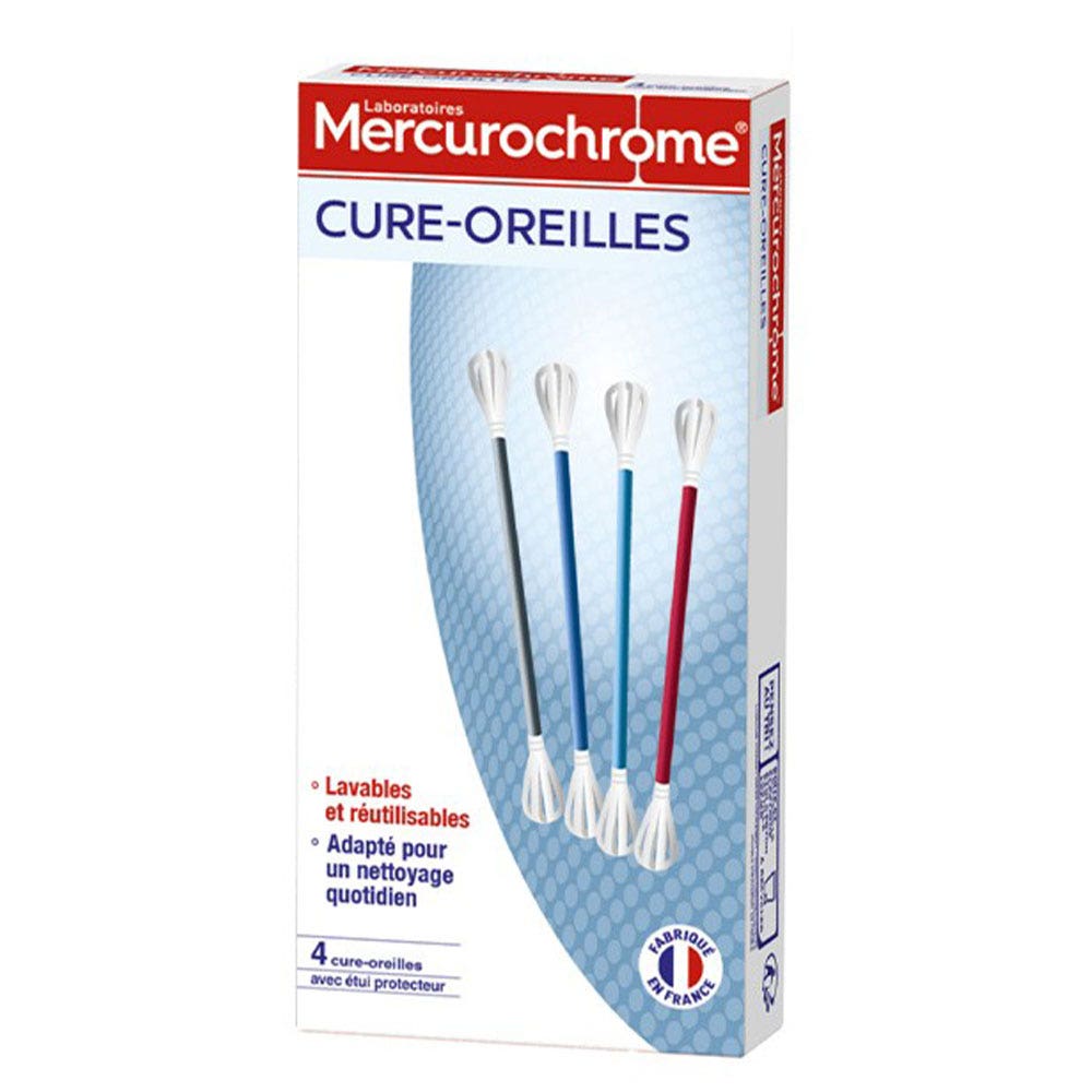 Mercurochrome Tapones lavables y reutilizables x4