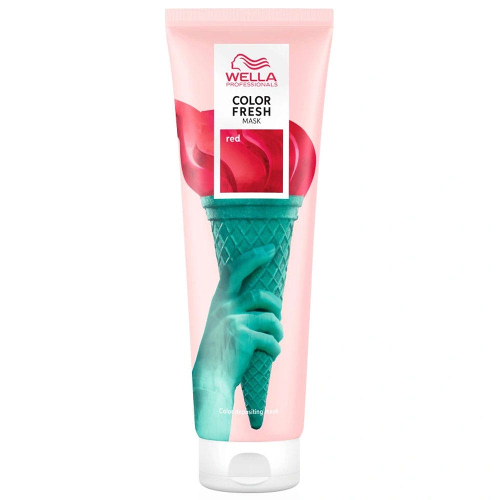 Wella Professionals Color Fresh Mask Mascarilla colorante temporal Red 150 ml