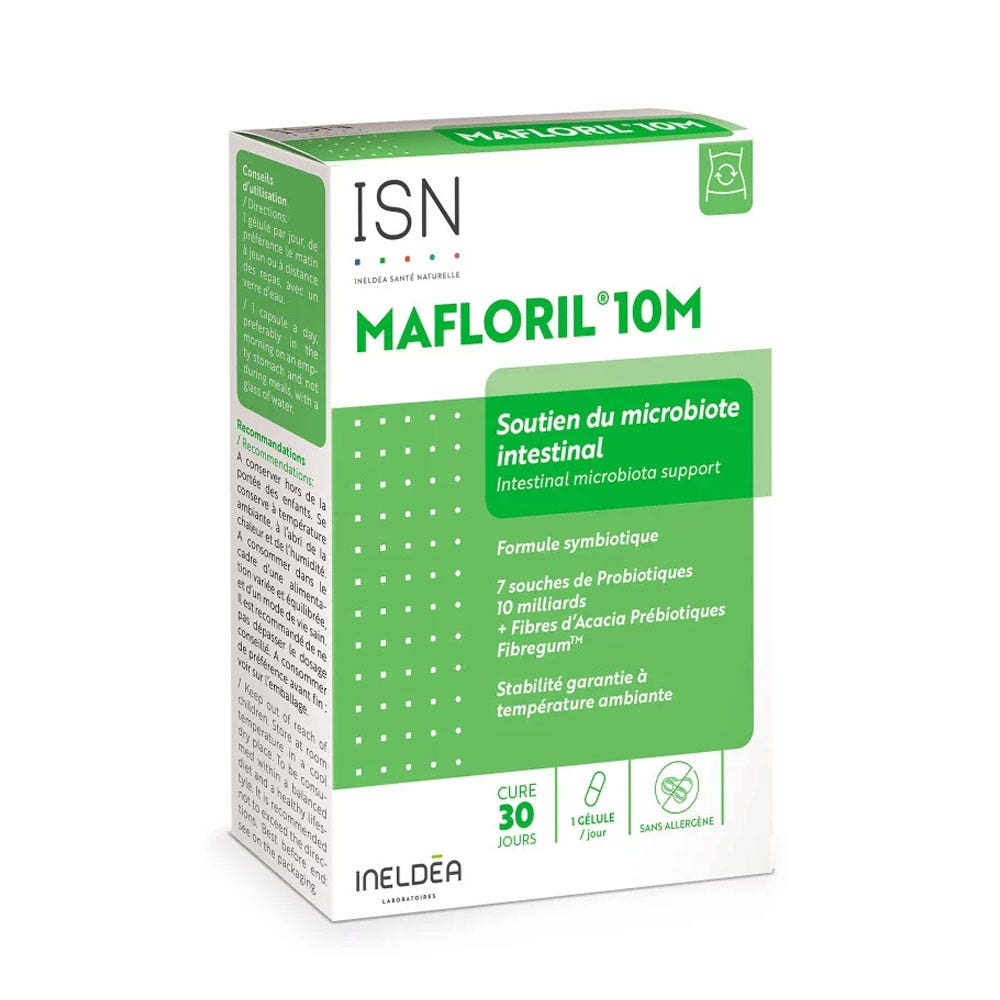 Ineldea Santé Naturelle Mafloril 10M 30 Gélulas