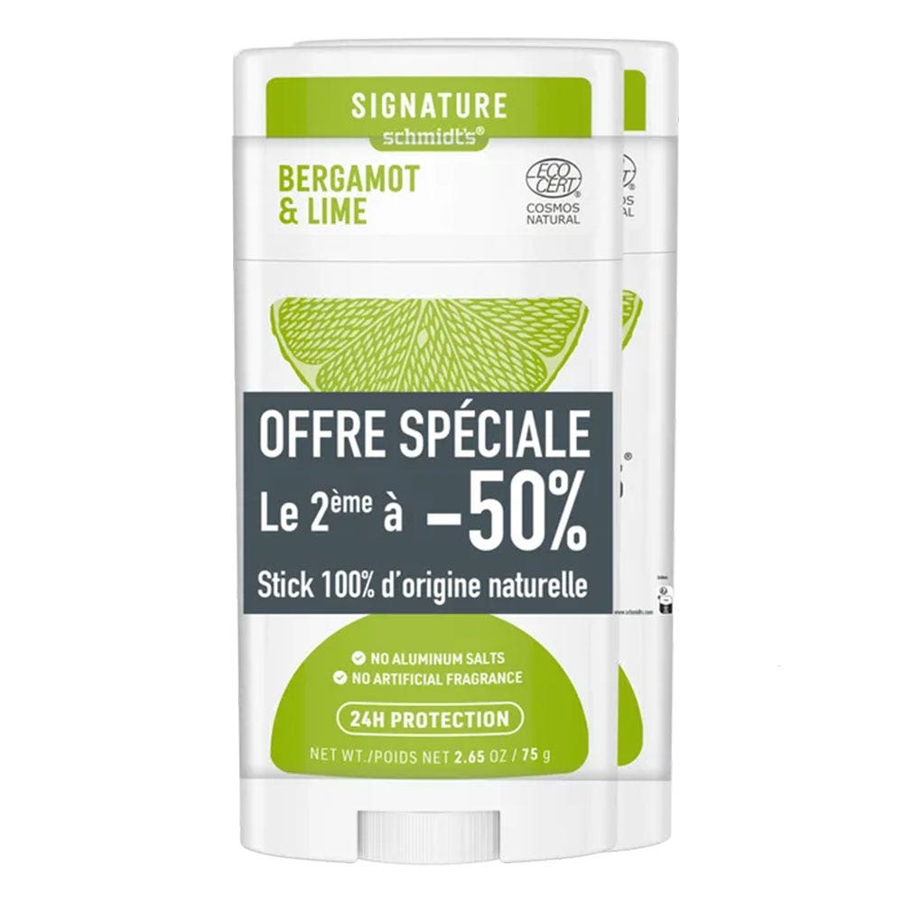 Schmidt'S Desodorante en Barra Signature 2x75g