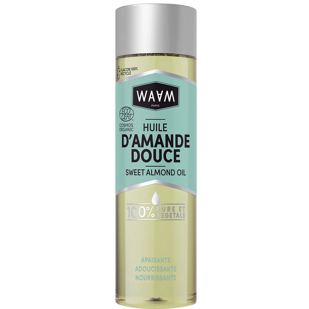 Waam Aceite vegetal Almendra dulce ecológica 75ml