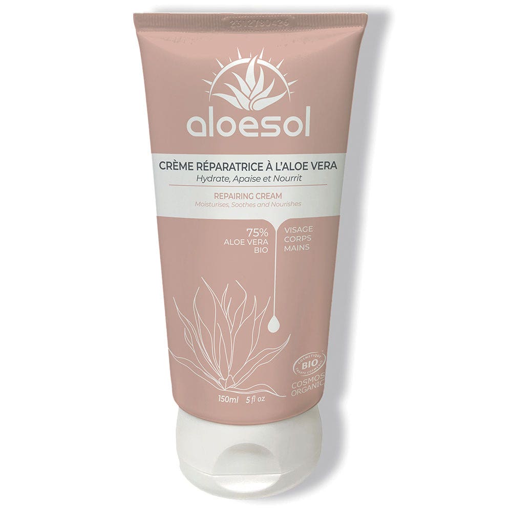 Aloesol Crema reparadora 75 Aloe Vera Bio 150 ml