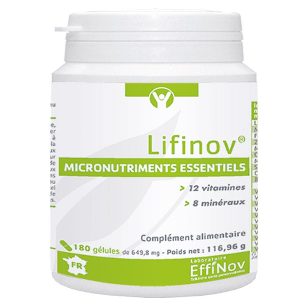 Effinov Nutrition Lifinov metabolismo 180 Cápsulas Easypara