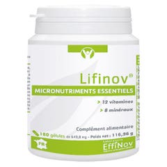 Effinov Nutrition Lifinov metabolismo 180 Cápsulas