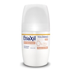 Etiaxil Antitranspirante Desodorante Roll-on Tolerancia 48H pieles sensibles 50ml