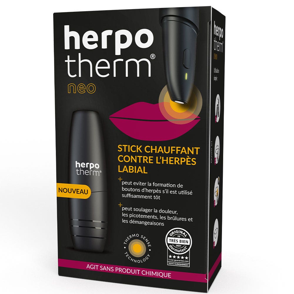 Arkopharma Herpotherm Neo estile calentador para herpes labial y ampollas de fiebre