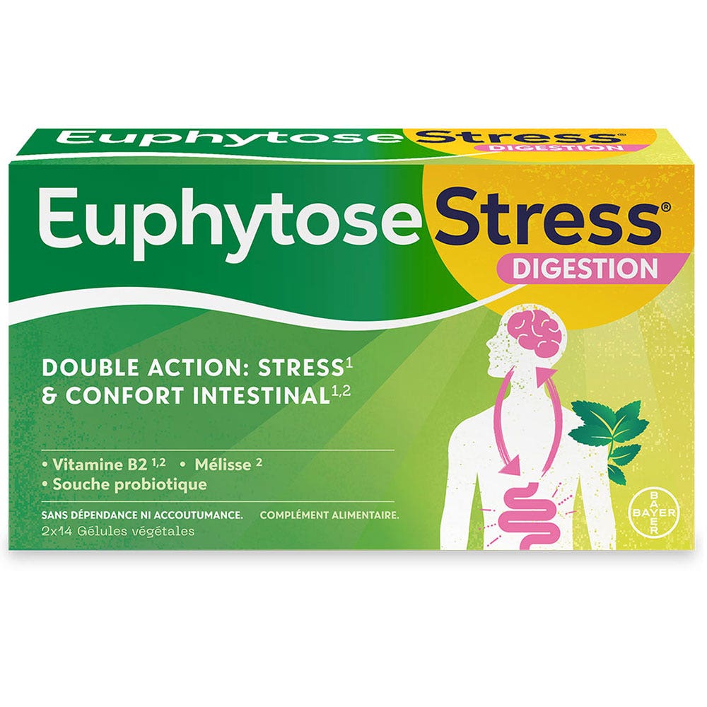Bayer Euphytose Confort intestinal 2x14 cápsulas vegetales