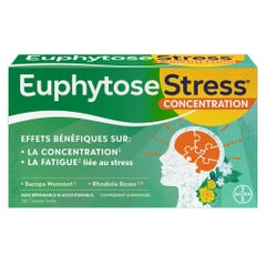 Bayer Euphytose Zen Resistencia física y emocional al estrés 30 comprimidos
