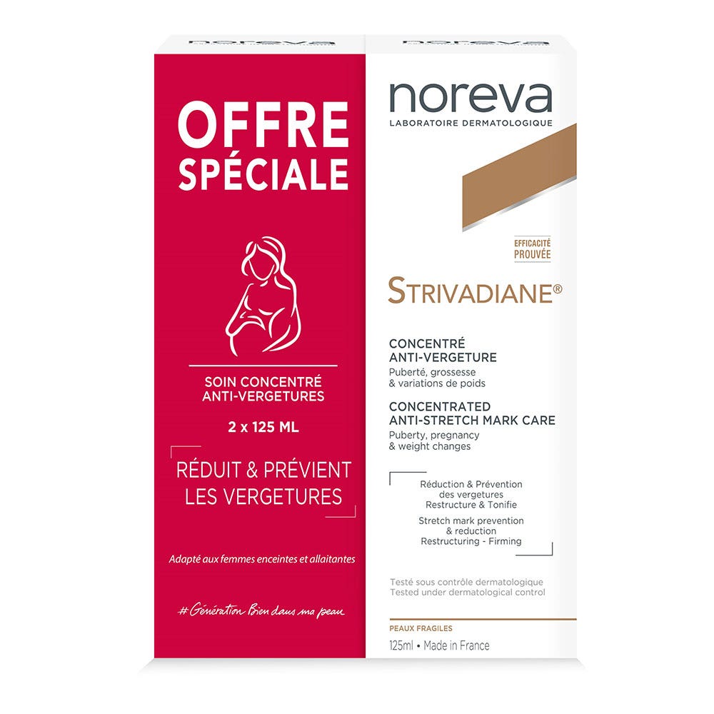 Noreva Strivadiane Crema concentrada antiestrías 250 ml