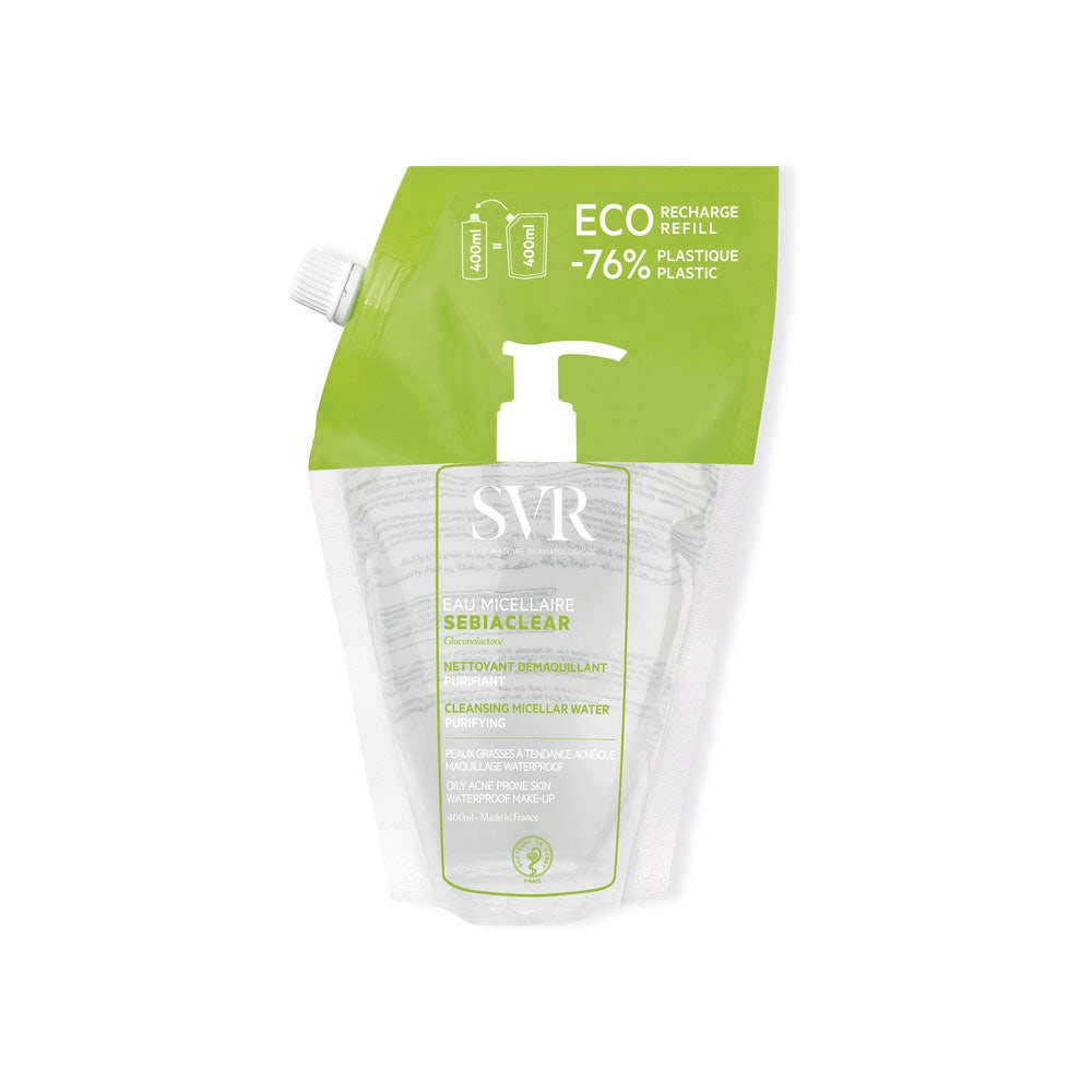 Svr Sebiaclear Agua micelar Recarga Ecológica 400ml