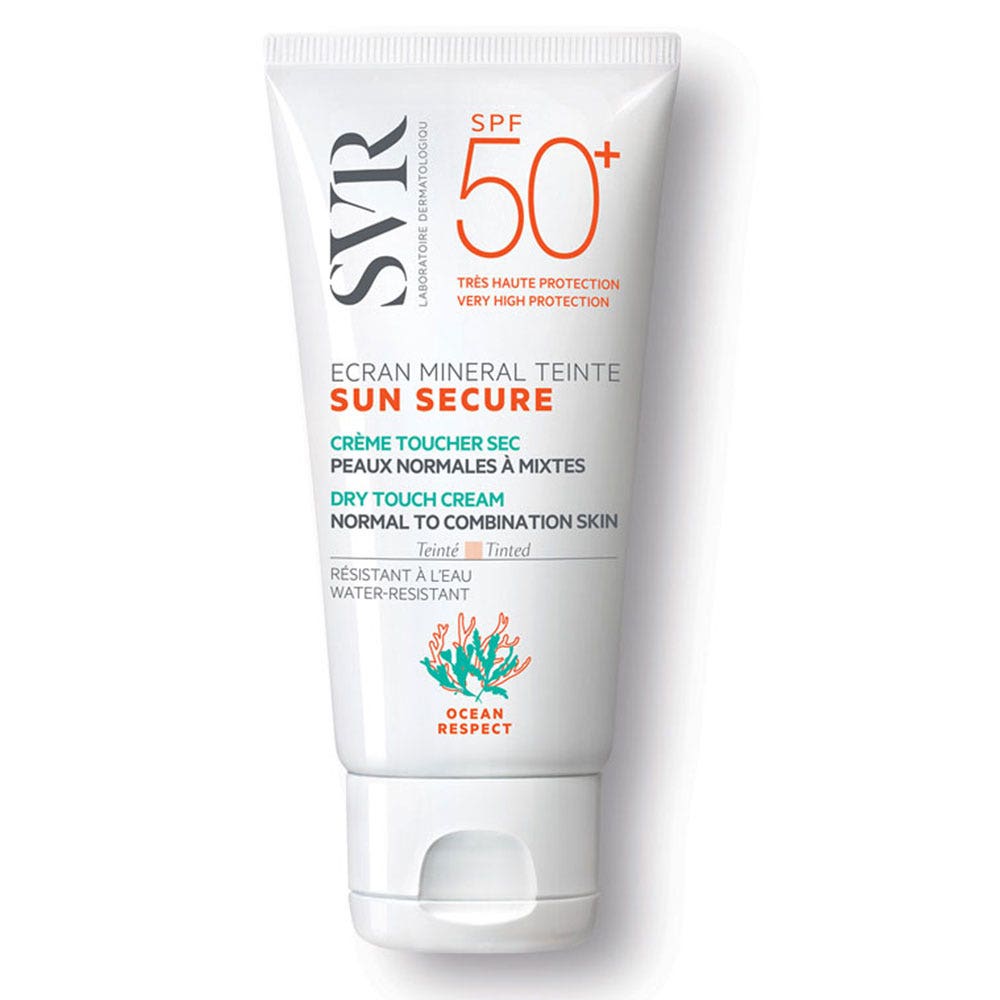 Svr Sun Secure Protector Pantalla Mineral Con Color SPF50+ Pieles Normales a Mixtas 50ml