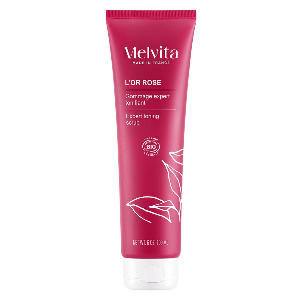 Melvita L'Or Rose Exfoliante experto tonificante bio 150 ml