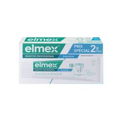 Elmex Sensitive Sensitive Professional dentífrico blanqueador Oferta especial 2x75ml