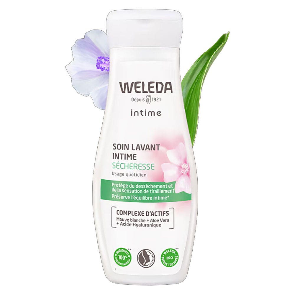 Weleda Intime Cuidado Limpiador Íntimo Sequedad 200 ml