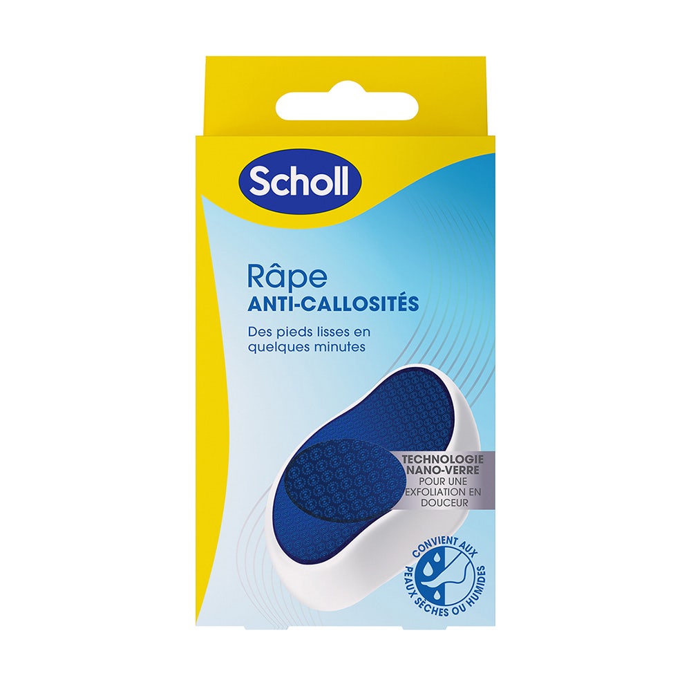 Scholl Raspador de pie manual de nanocristal anticalvicie x1