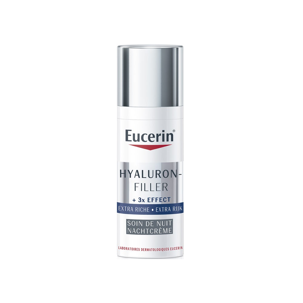 Eucerin Hyaluron-Filler Extra Riche Tratamiento De Noche Enriquecido 50ml