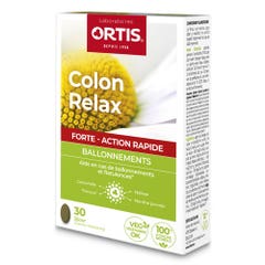 Ortis Colon Relax Forte Distensión 30 comprimidos