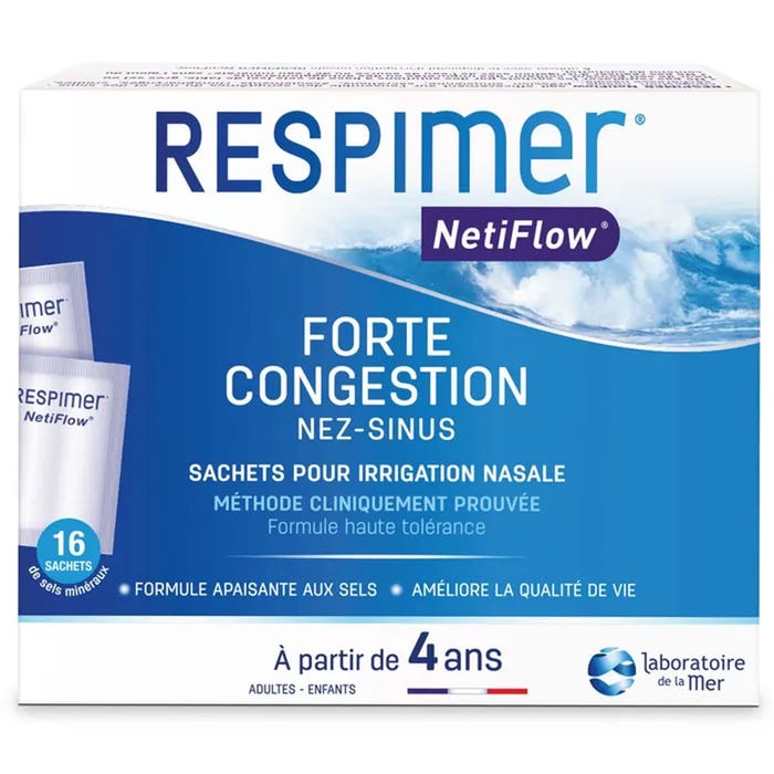 Respimer Bolsitas de irrigación nasal Netiflow x16