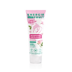 Energie Fruit Champú bio sin sulfatos monoi rosa y aceite de argán cabello seco y rebelde 250 ml