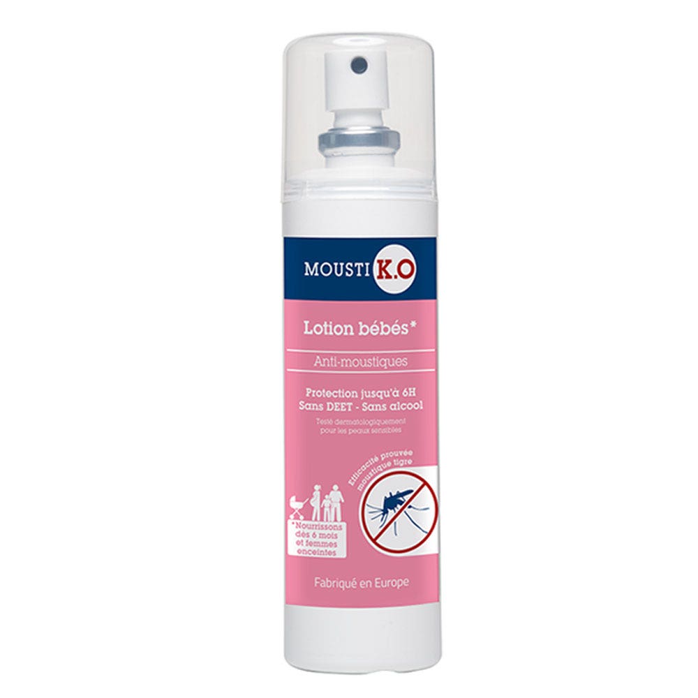 Mousti K.O Loción Antimosquitos +6 Meses 100ml
