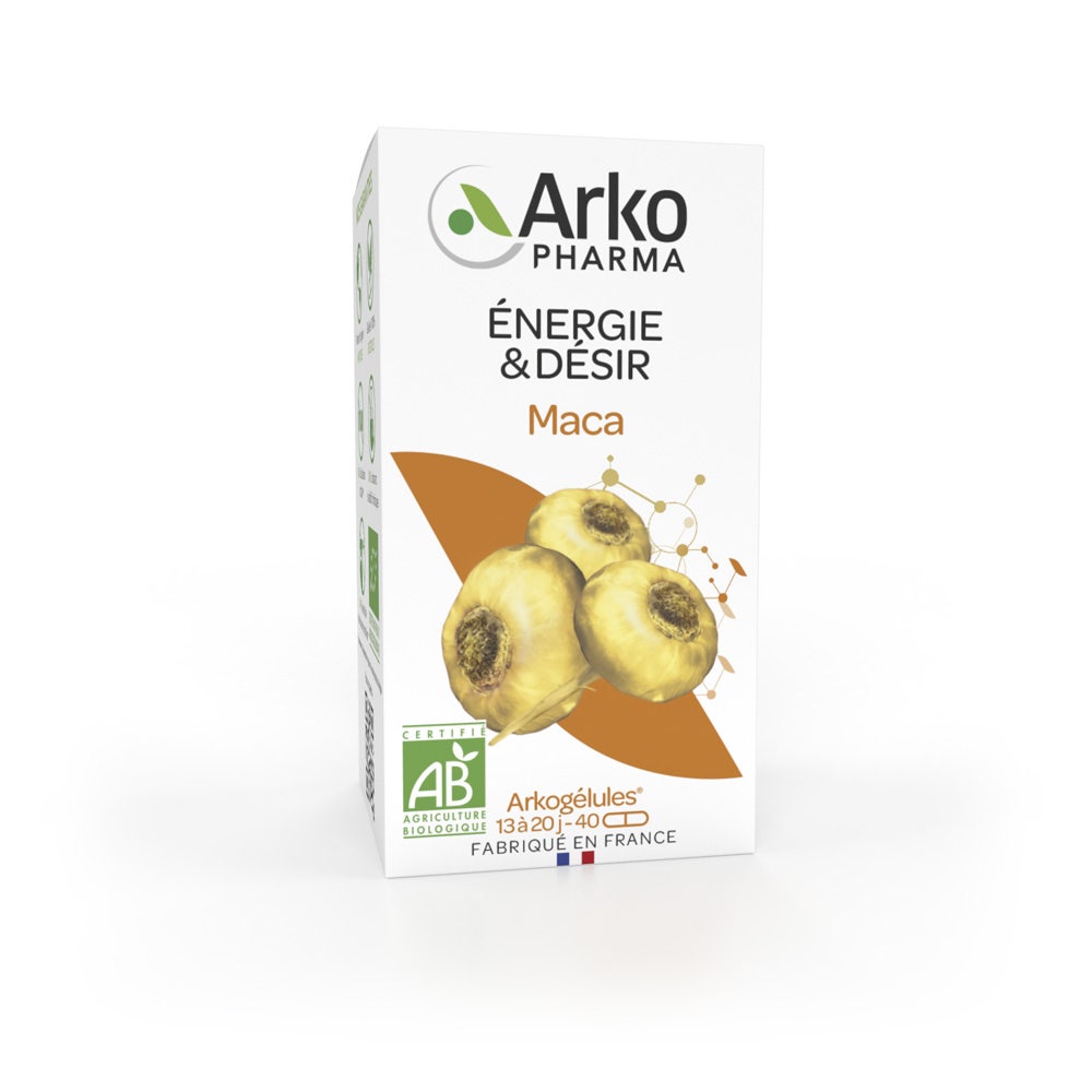 Arkopharma Arkocápsulas Maca energía y deseo 40 cápsulas