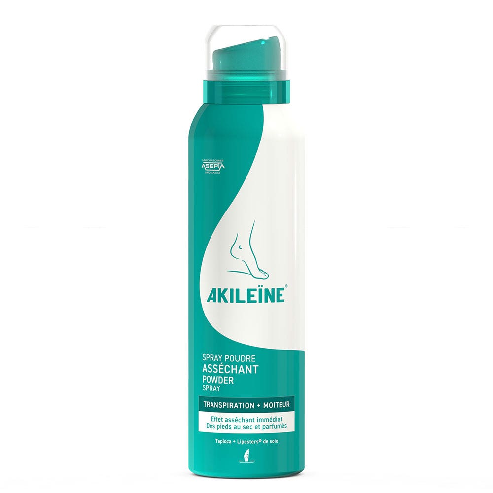 Asepta Akileine Sweating Powder Spray 150 ml