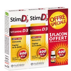 Nutreov Stim D3 Vitamina D3 3x20ml