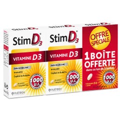 Nutreov Stim D3 Vitamina D3 3x120 comprimidos