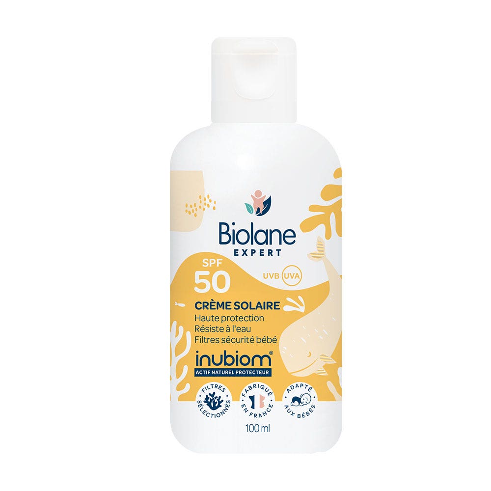 Biolane Experto Crema solar SPF50 Bebés y niños 100ml