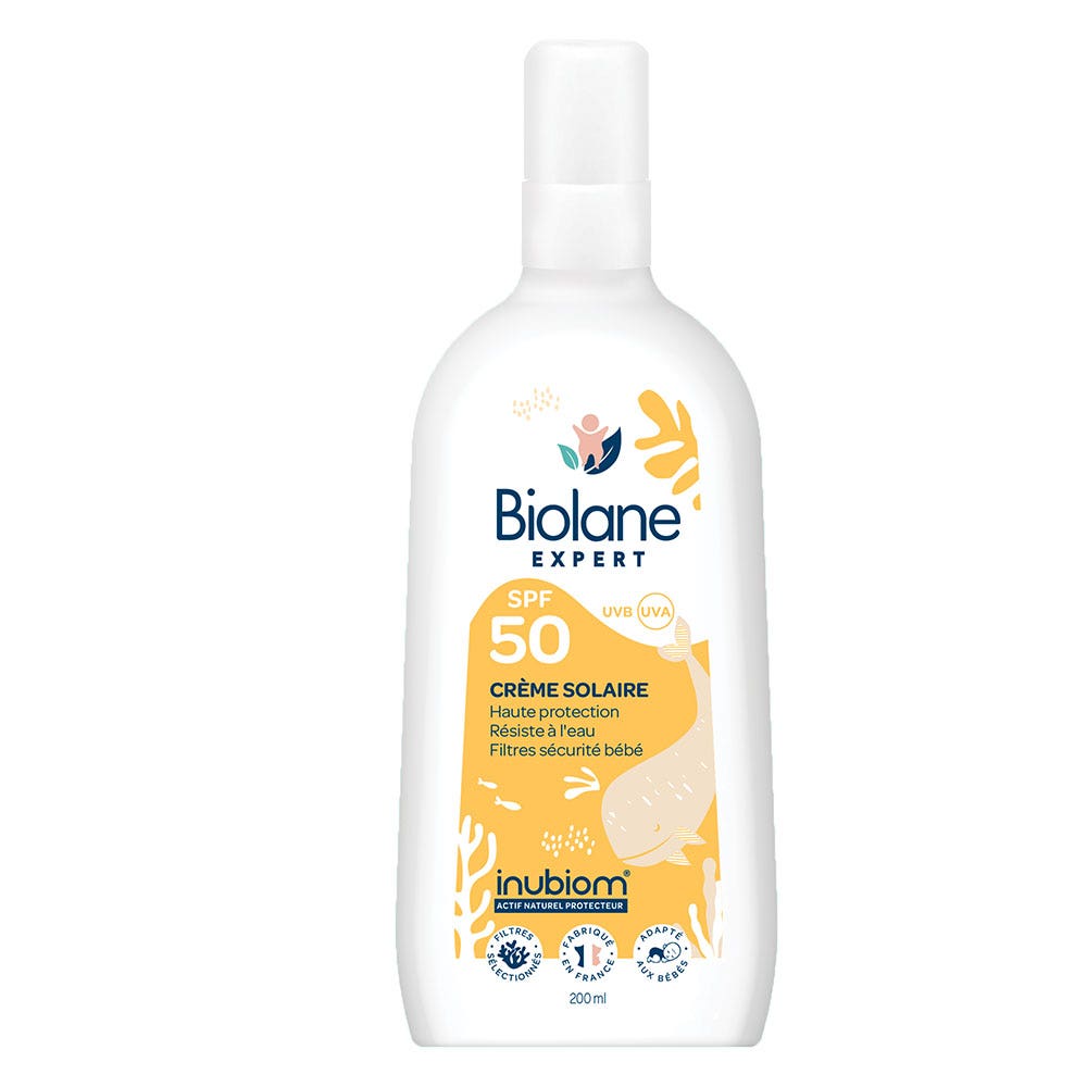 Biolane Experto Crema solar SPF50 Bebés y niños 200ml