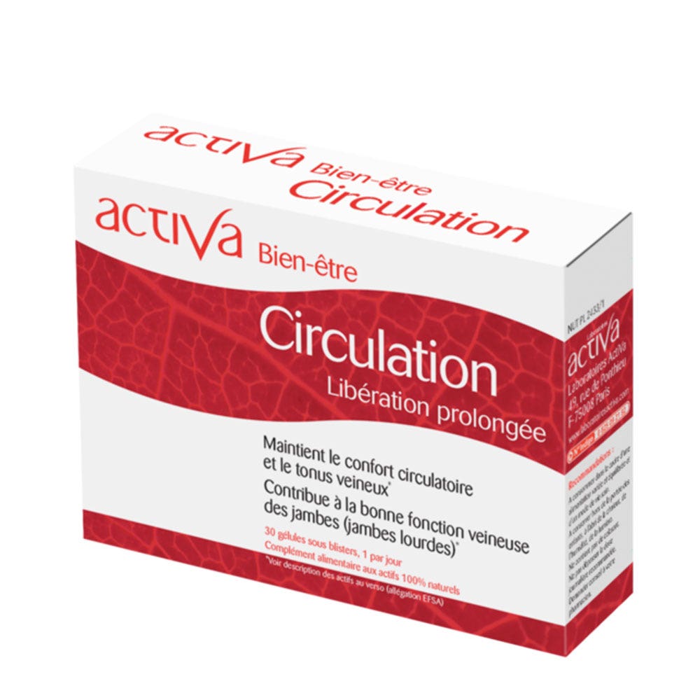 Activa Bienestar Circulación 30 cápsulas