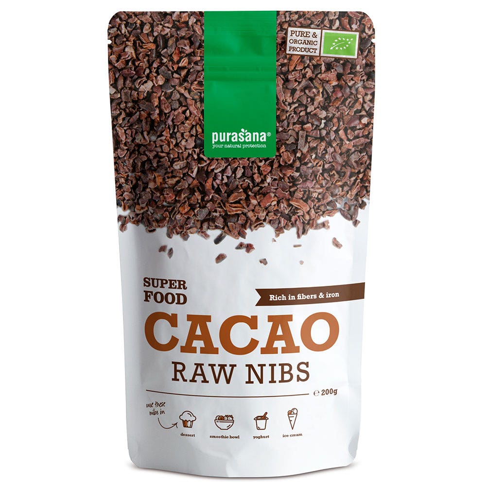 Purasana Virutas De Cacao Bio 200g