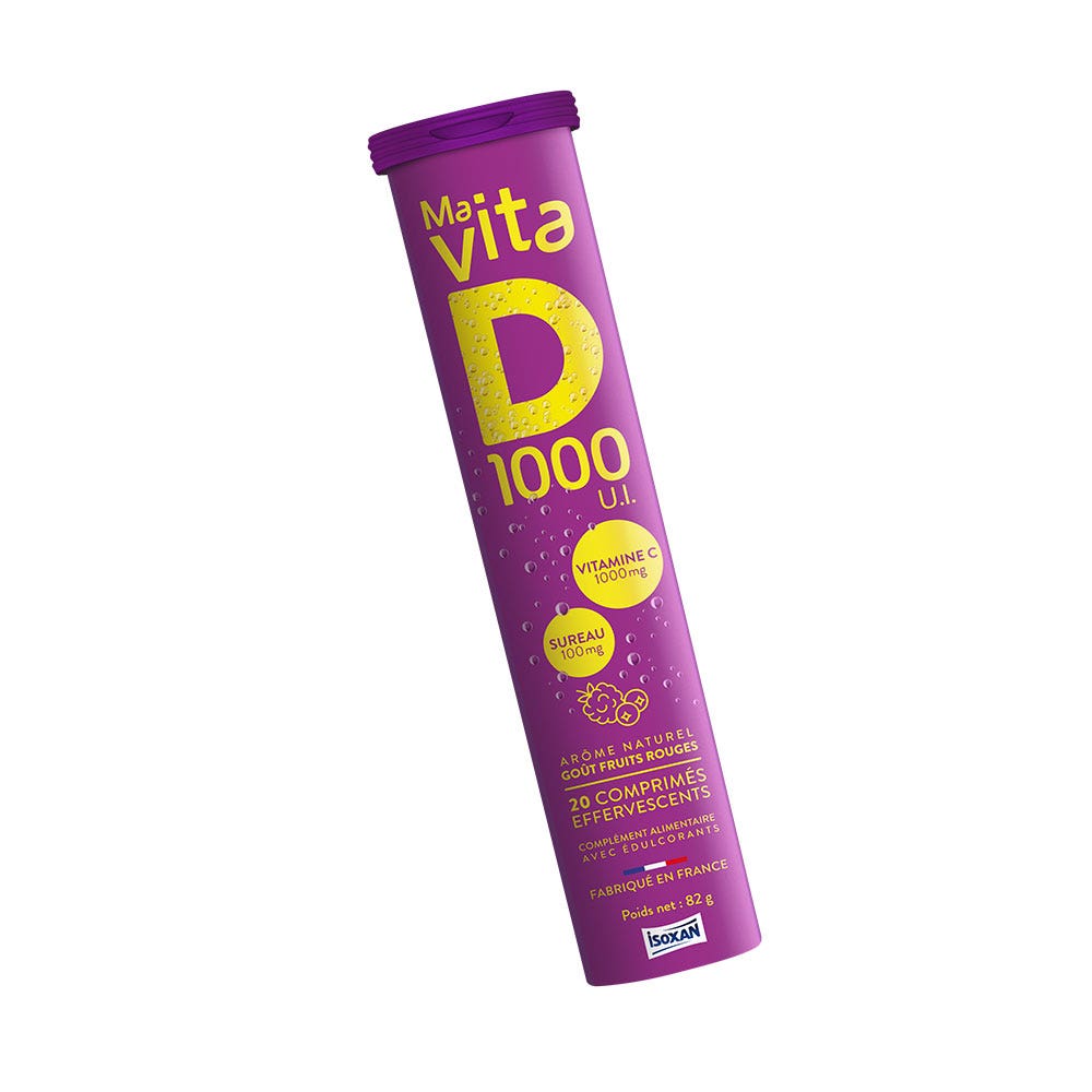 Isoxan Ma Vitis D 1000U.I. 20 comprimidos efervescentes