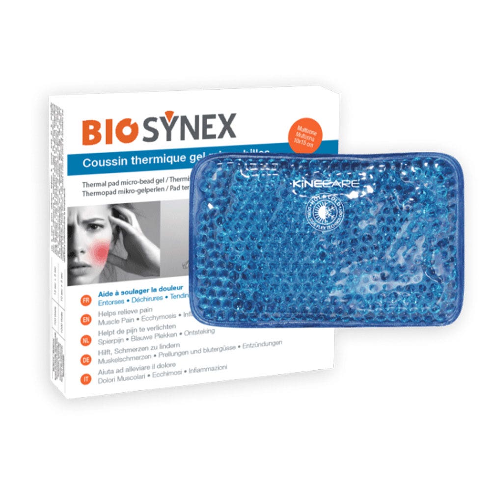 Biosynex Termoterapia Cojín Multi con Micro-Ball Gel 10x15cm